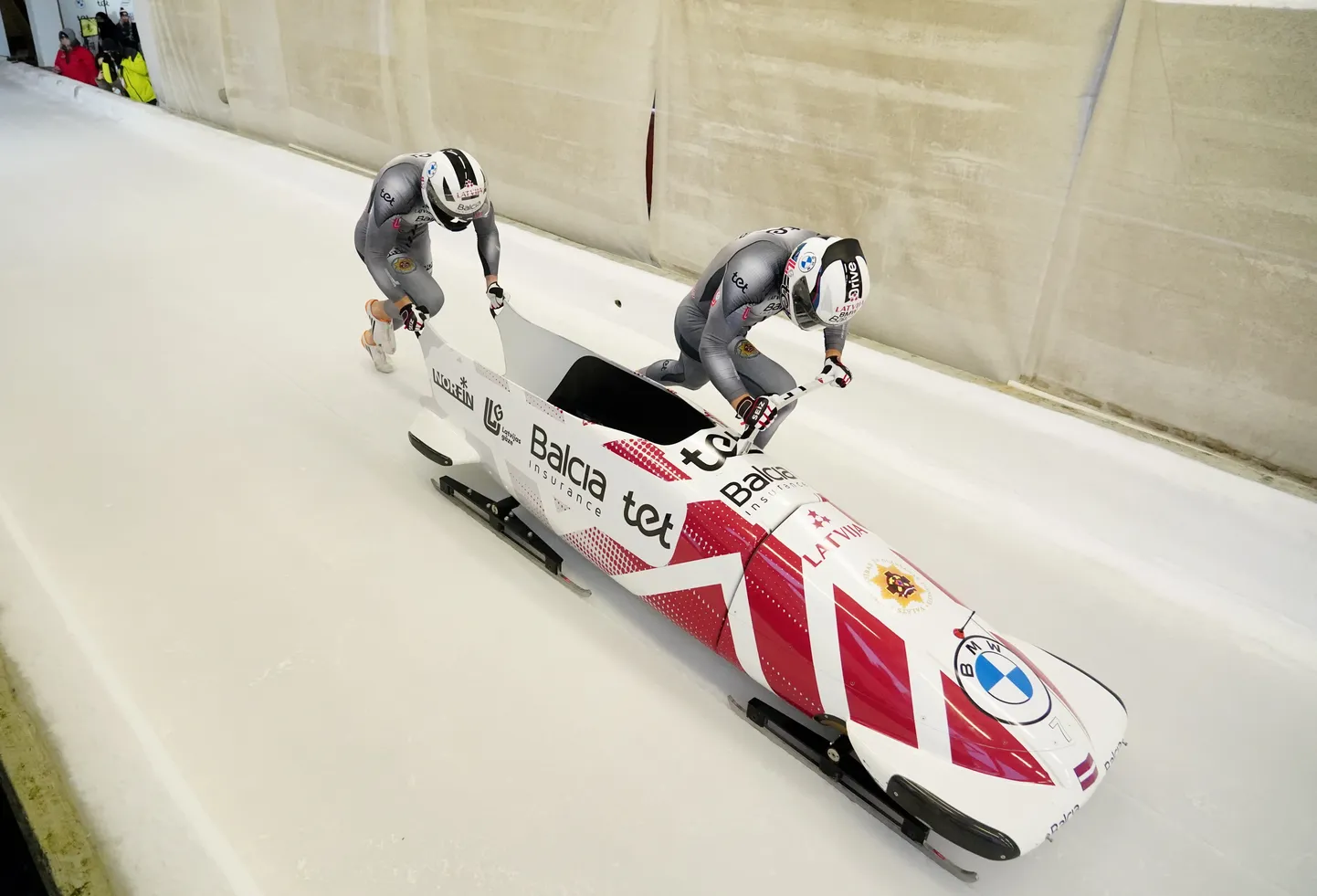 Latvijas bobsleja ekipāža