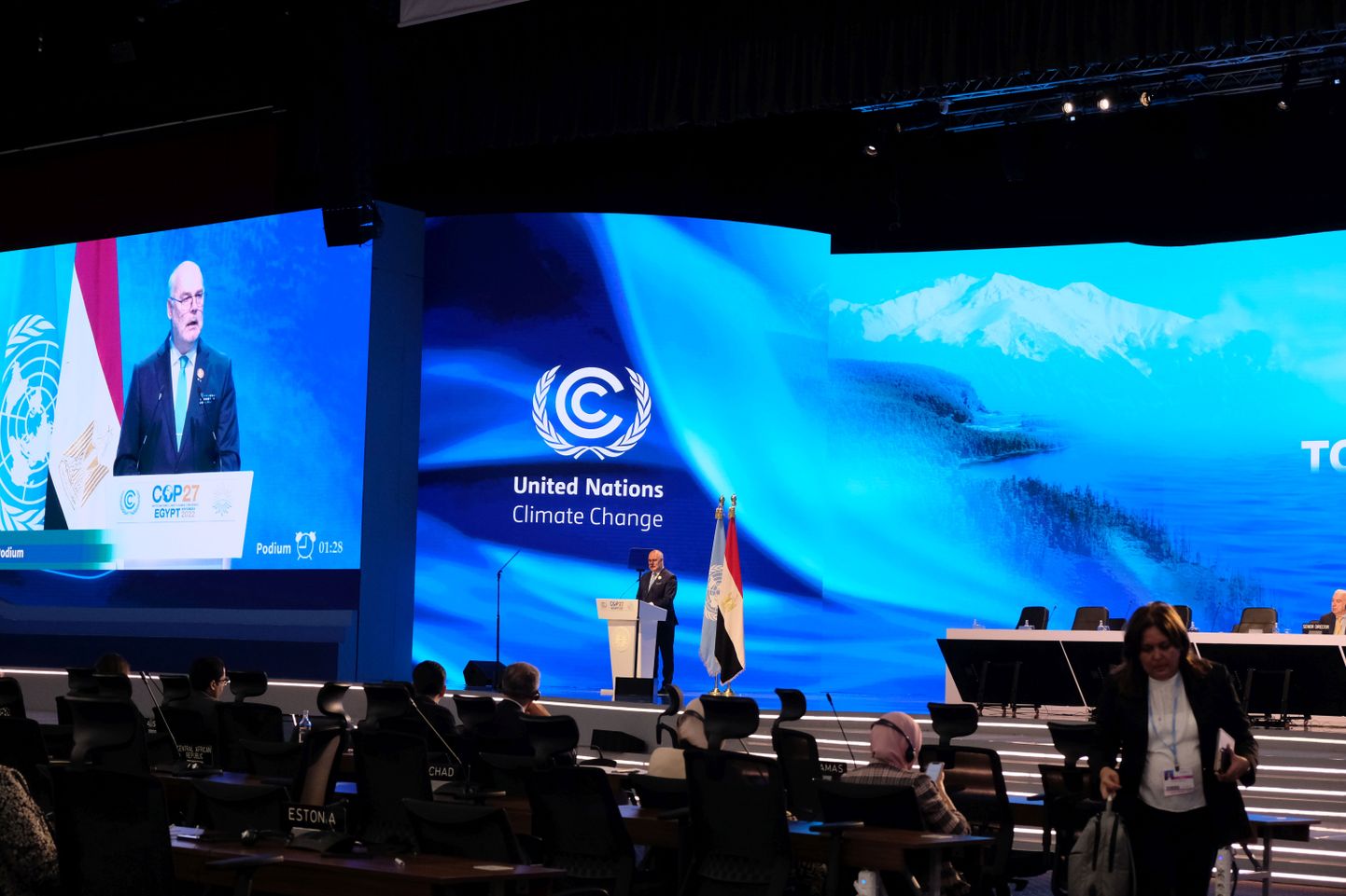 Alar Karis esinemas ÜRO kliimakonverentsil