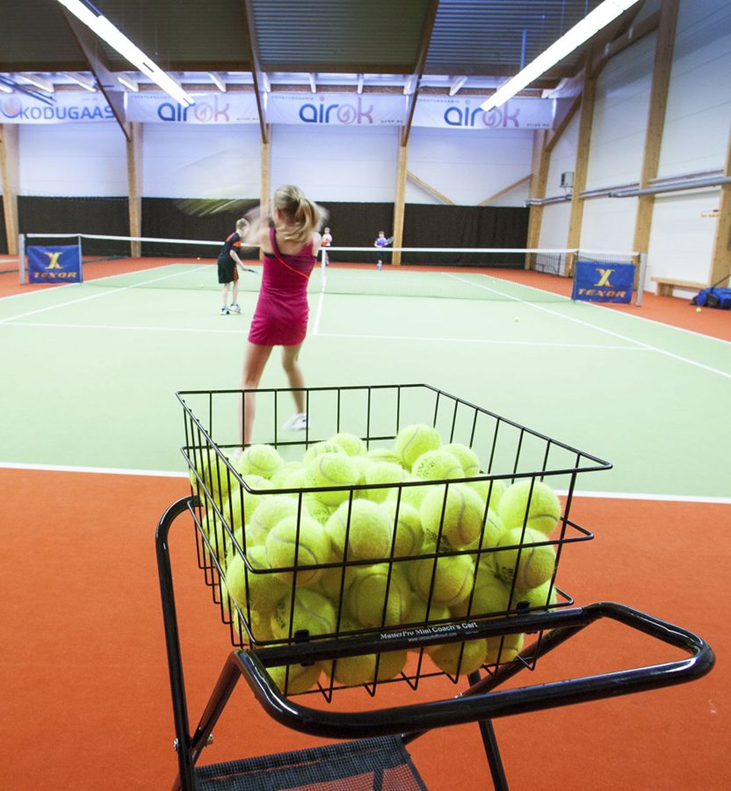 Viljandis on tennisehall töötanud juba mitu aastat.