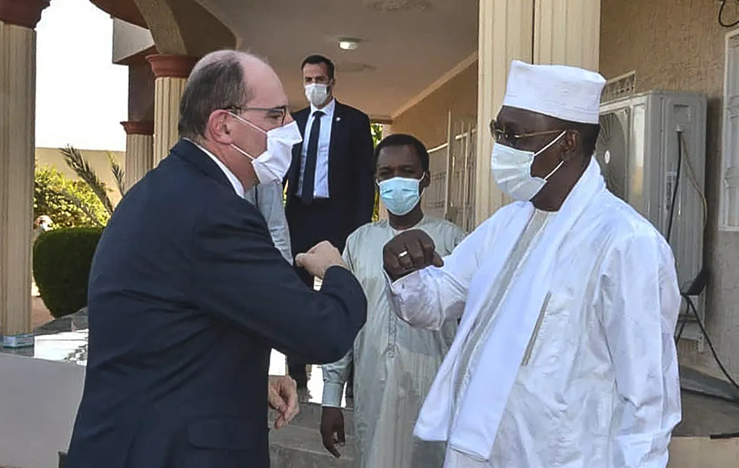 Prantsusmaa peaminister Jean Castex Tšaadis.