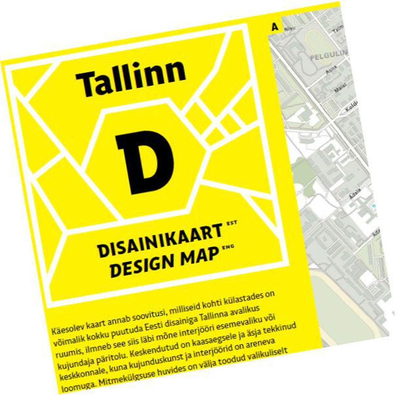 Fragment Tallinna disainikaardilt.