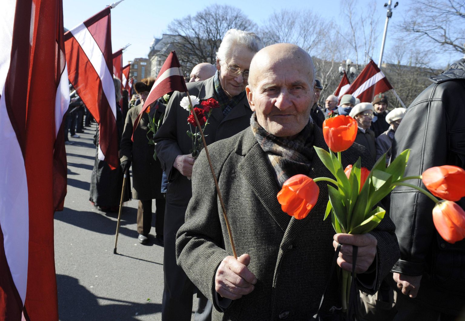 Латвийские легионеры СС. 16 марта 2011 года