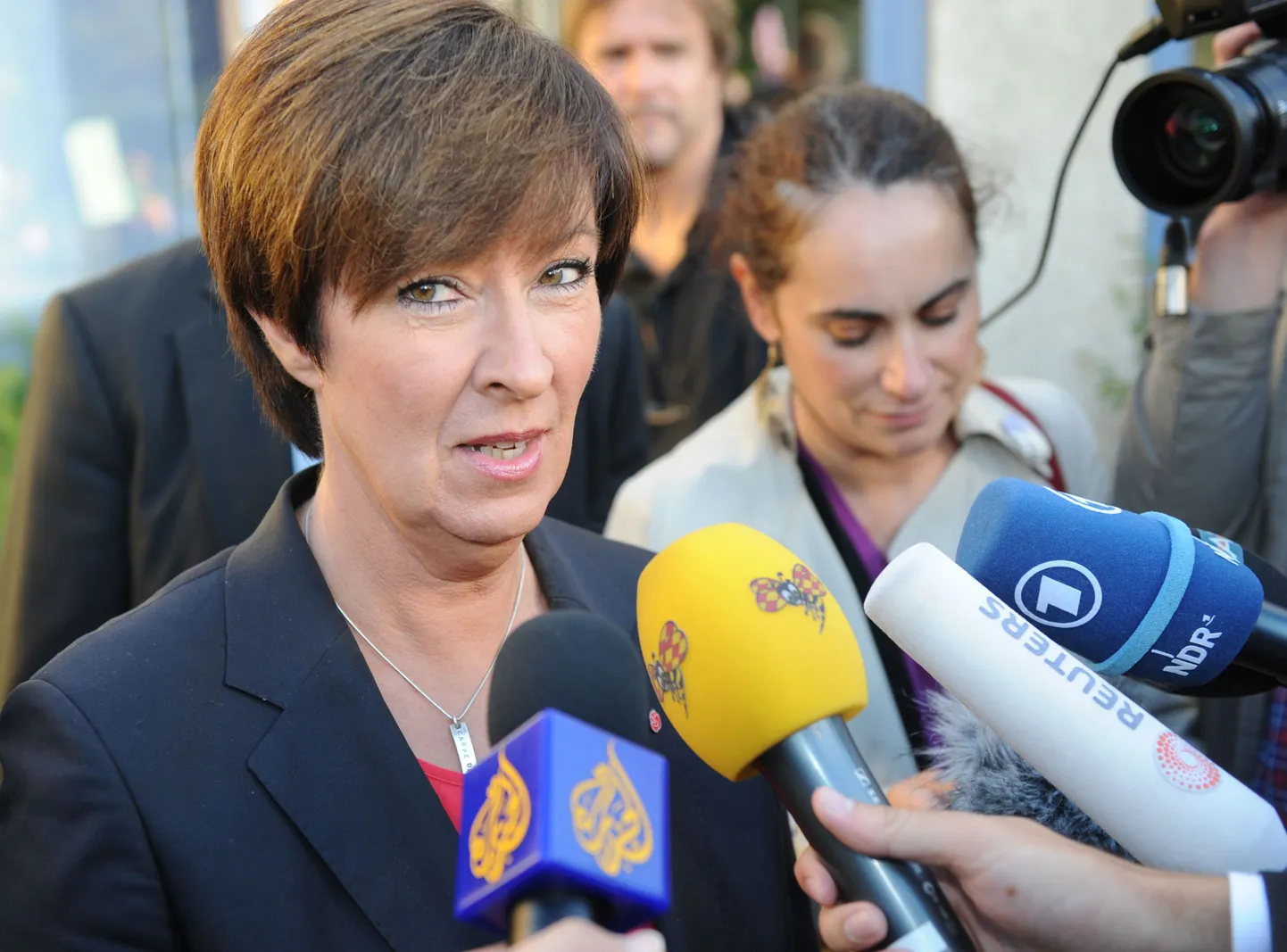 Sotsiaaldemokraatide liider Mona Sahlin