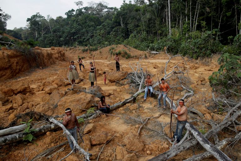 Metsade puhastamine tekitab probleeme ka Amazonases elavatele põlisrahvastele, kelle jaoks on mets peamiseks elatusallikaks.