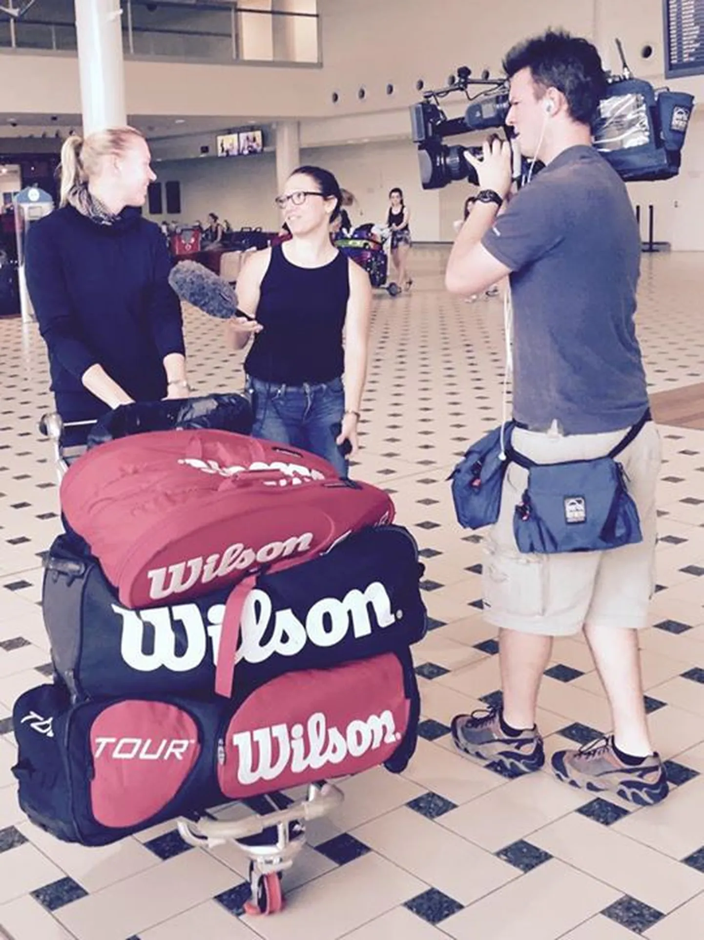 Kaia Kanepi Brisbane'is.