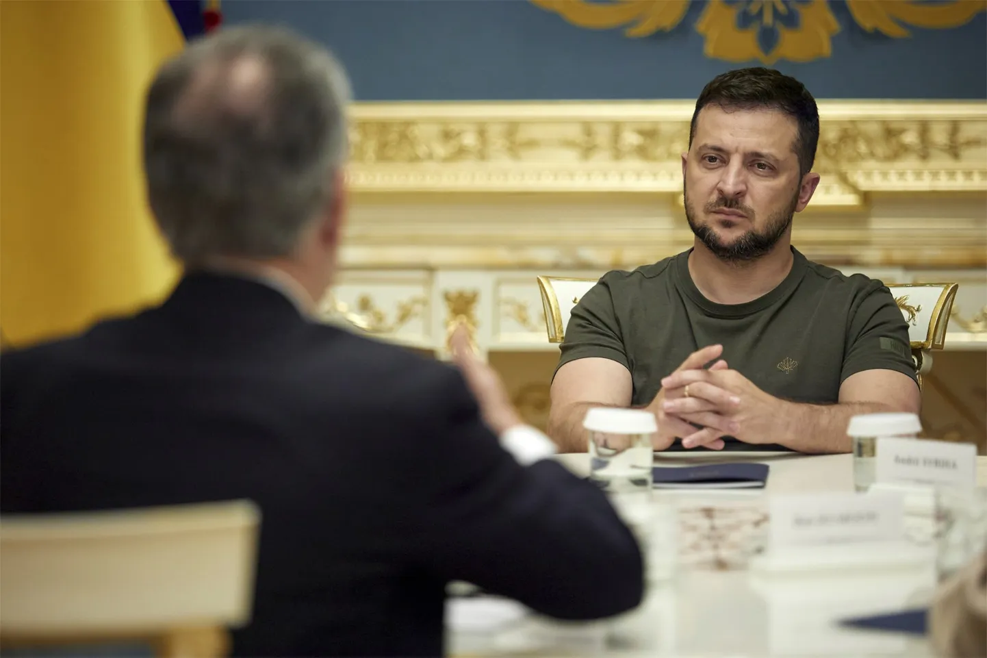 Ukraina president Volodõmõr Zelenskõi.