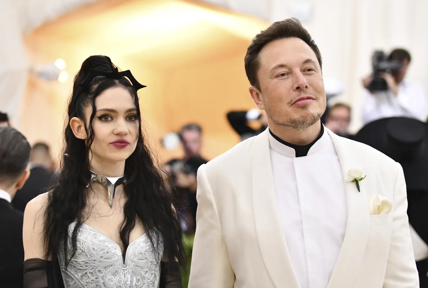 Artist Grimes koos ekskallima Elon Muskiga 2018. aastal.