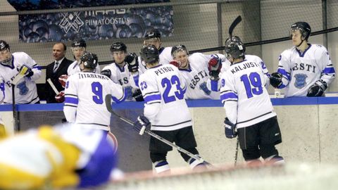 Эстонская мужская сборная по хоккею накануне чемпионата мира встретится с Литвой