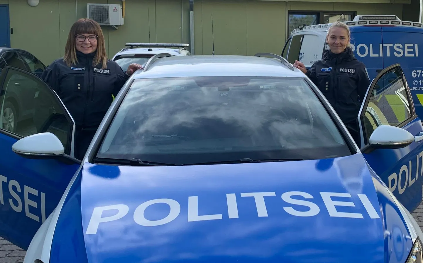 Noorsoopolitseinikud Aliis Udras ja Piret Sirg