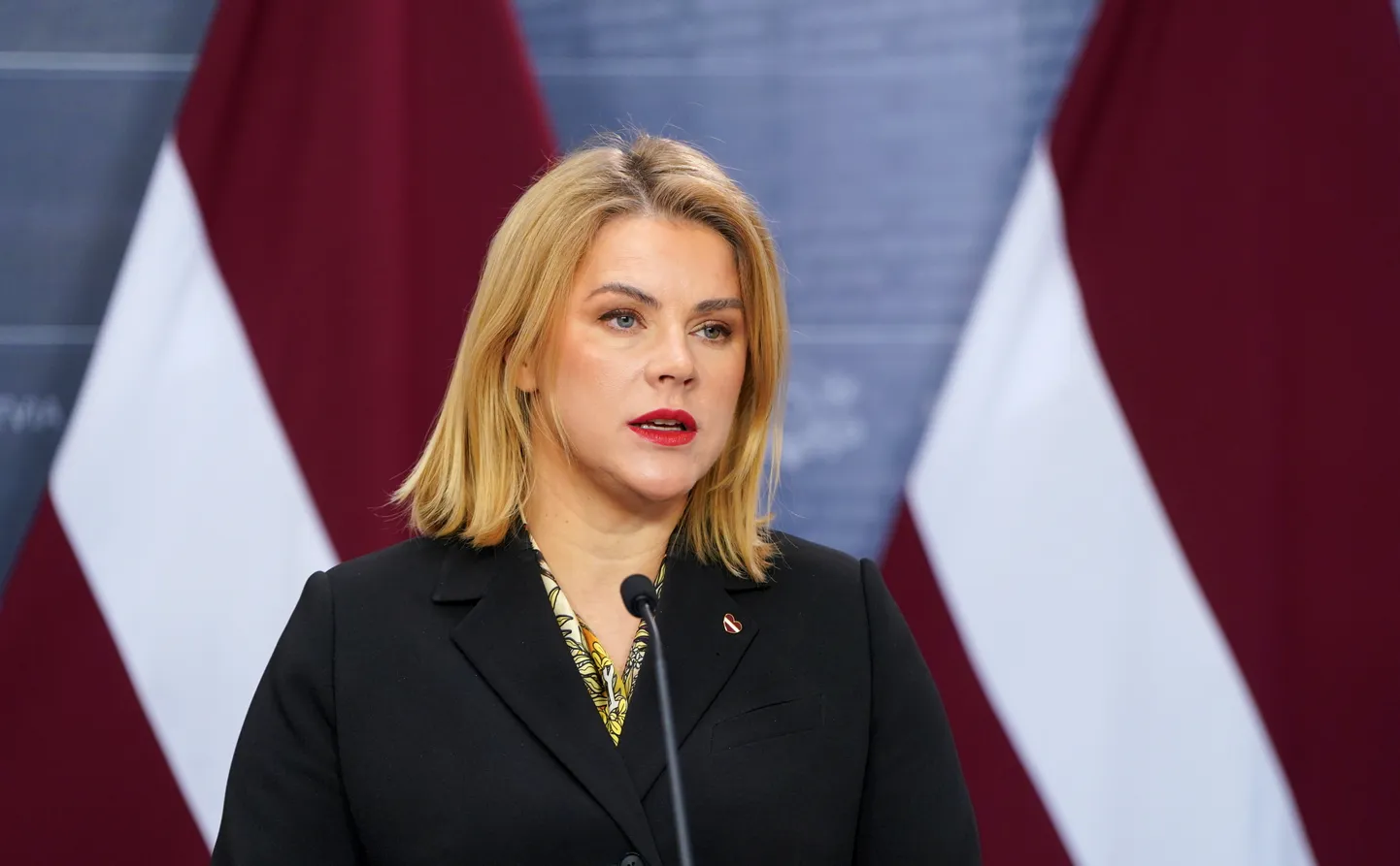 Latvijas Ministru prezidente Evika Siliņa.