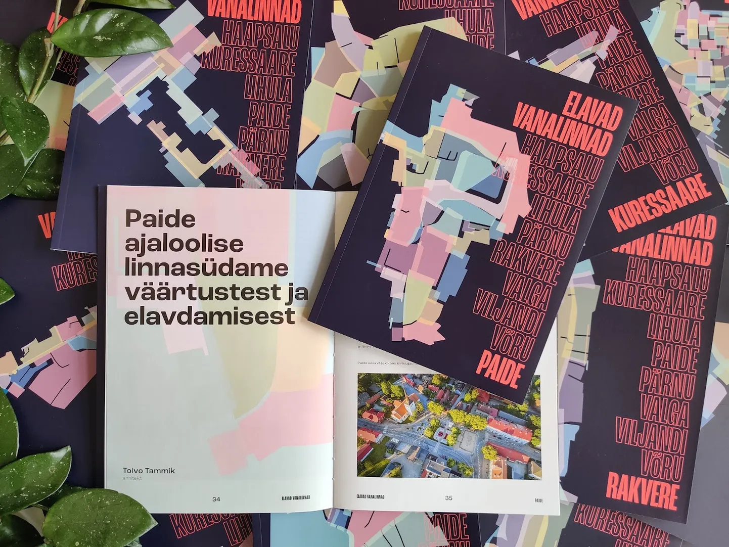 Uus trükis "Elavad vanalinnad. Paide"