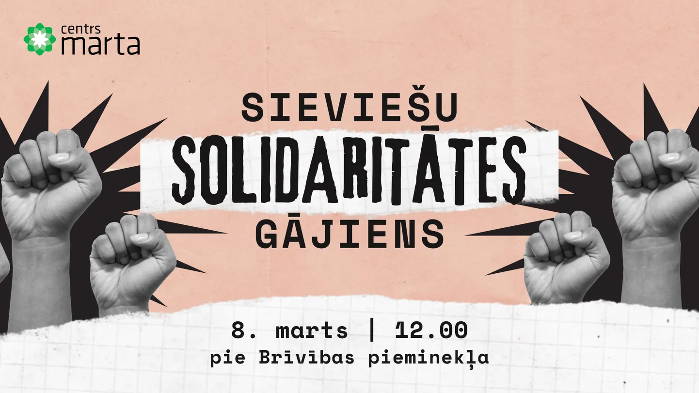 8. martā notiks ikgadējais Sieviešu Solidaritātes Gājiens