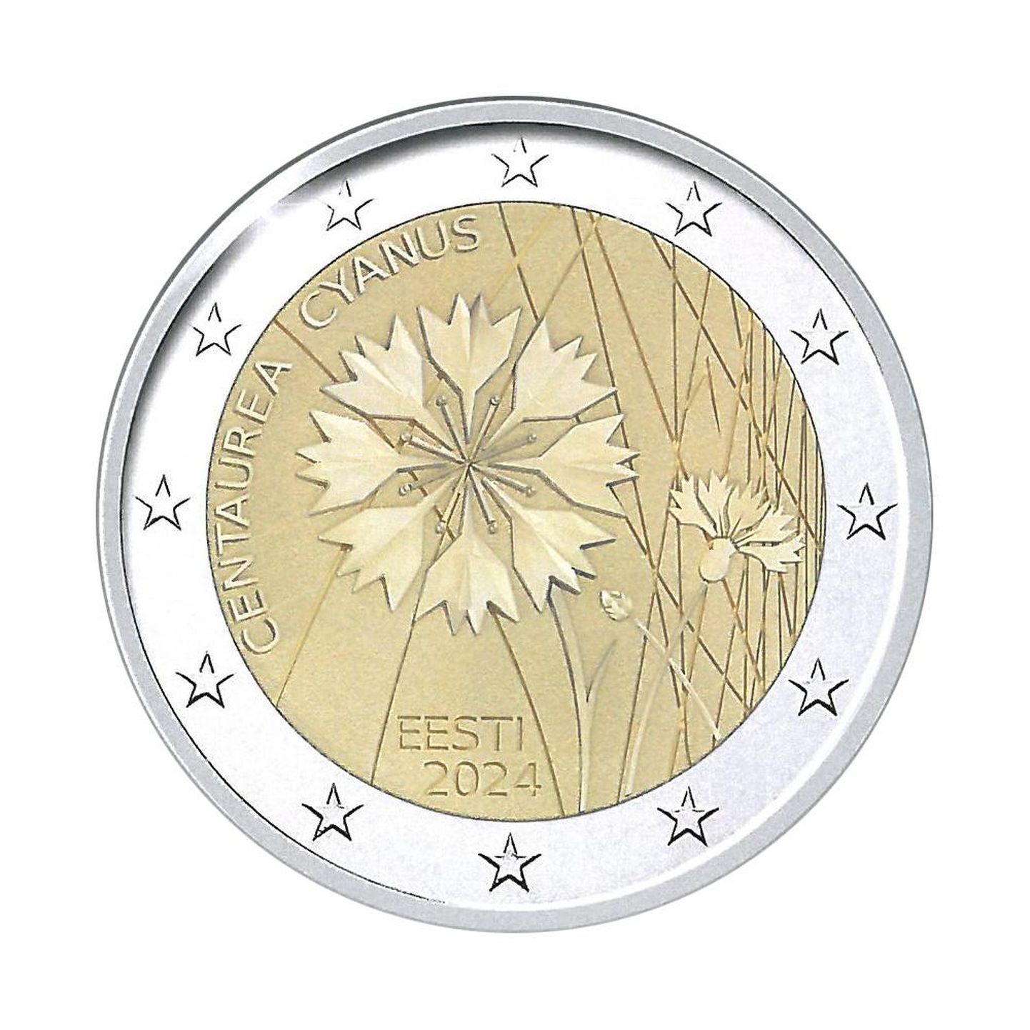 2eurose rukkilillele pühendatava mündi kujunduskonkursi võitjaks osutus Kaupo Kangro kavand „Lilleke rohus“.