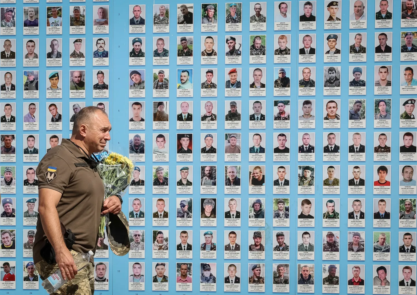 Ukraina langenud sõdurite mälestussein Kiievi kesklinnas