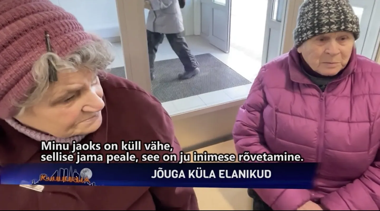 Jõuga küla elanikud.