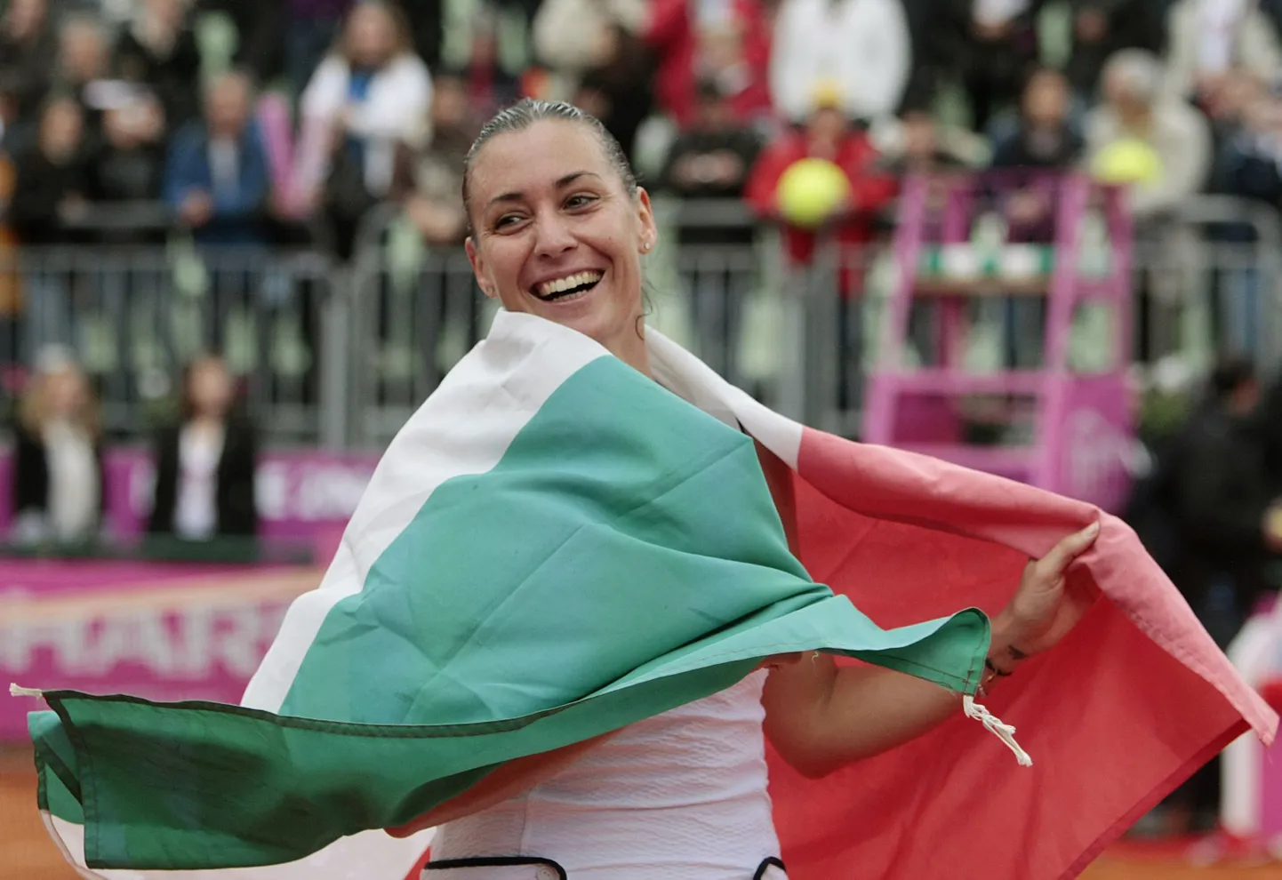 Flavia Pennetta kindlustas Itaaliale võidu