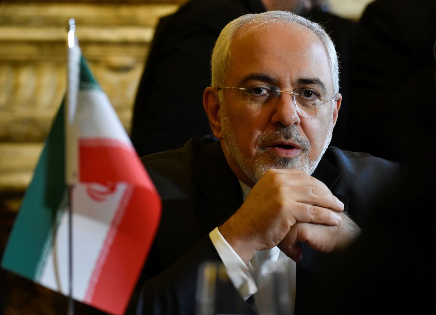 Iraani välisminister Mohammad Javad Zarif Khonsari.
