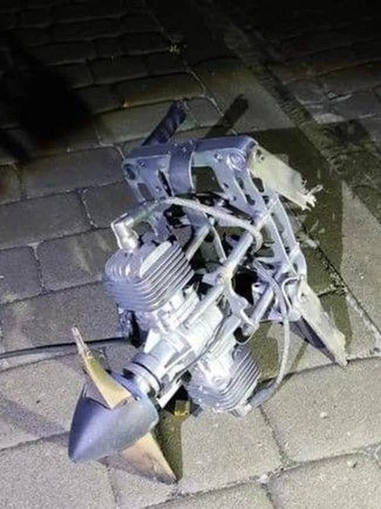 Фотография двигателя российского дрона