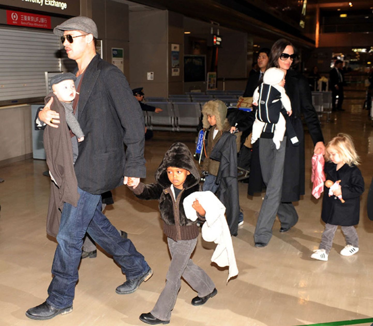 Brad Pitt, Angelina Jolie ja nende lapsed