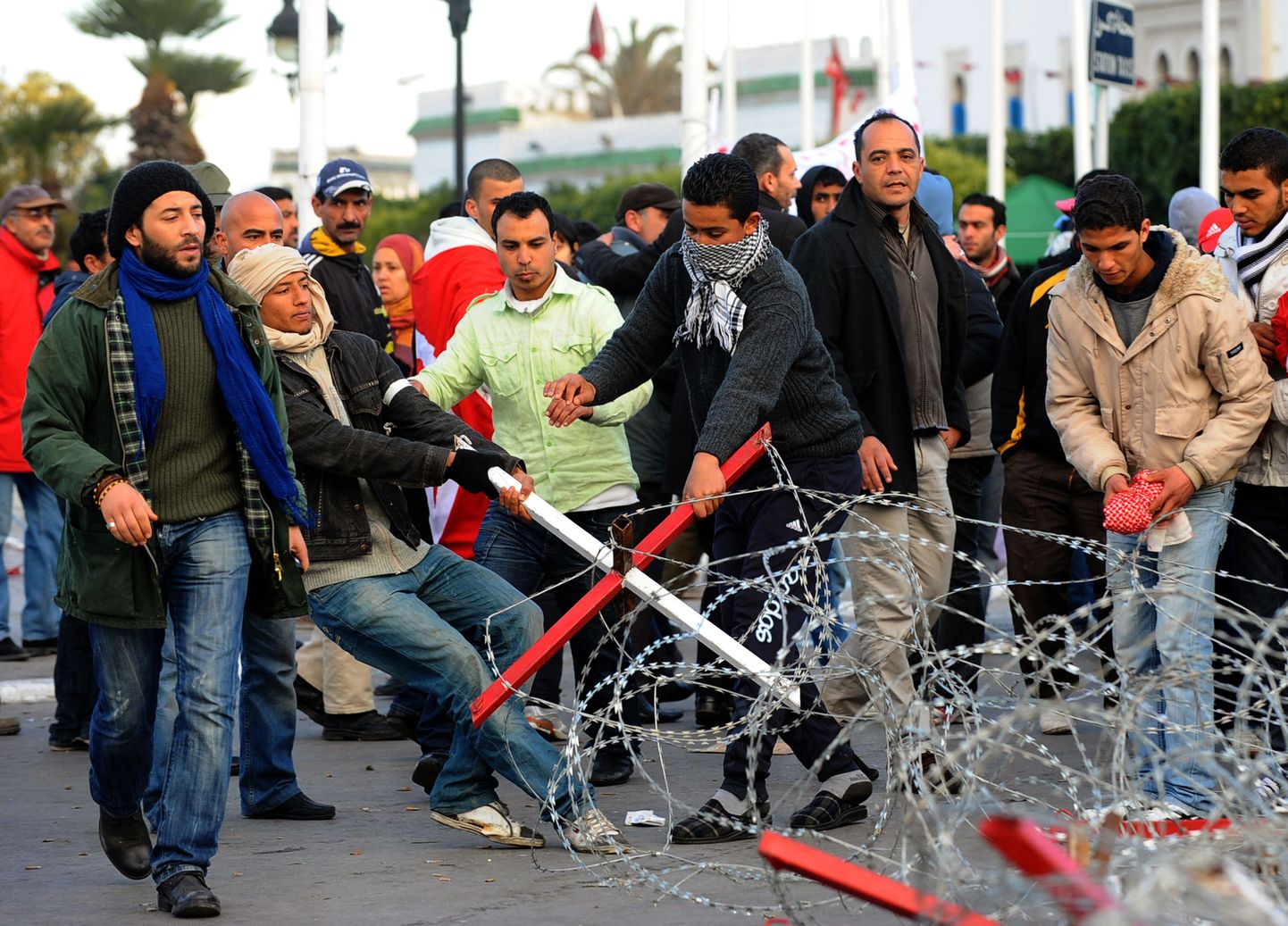 Rahutused Tuneesias.