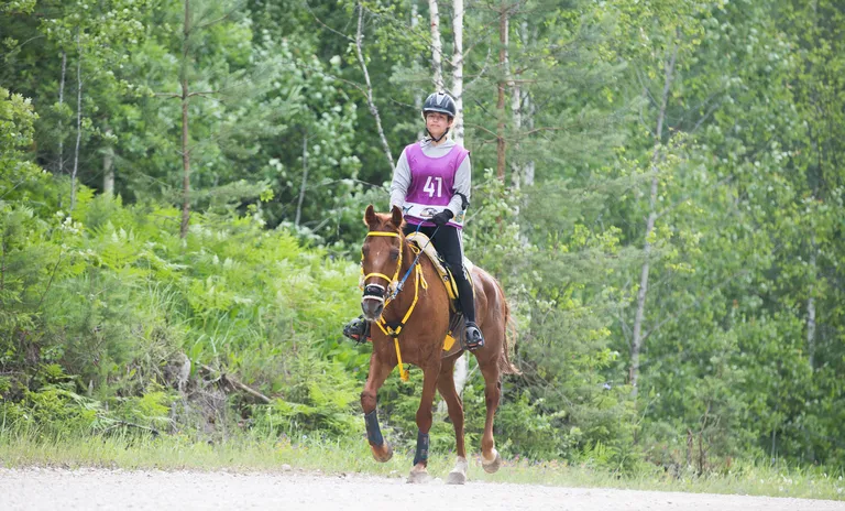 Jasmin Viinamägi ja Ilueedi Kõrvemaa radadel.