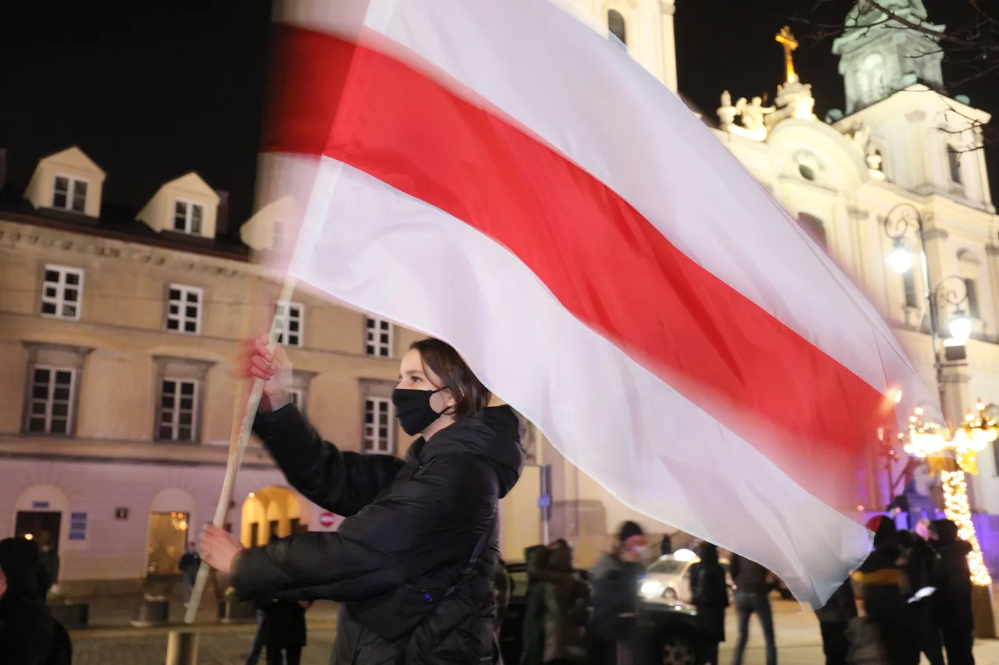 Флаг оппозиции Белоруссии.