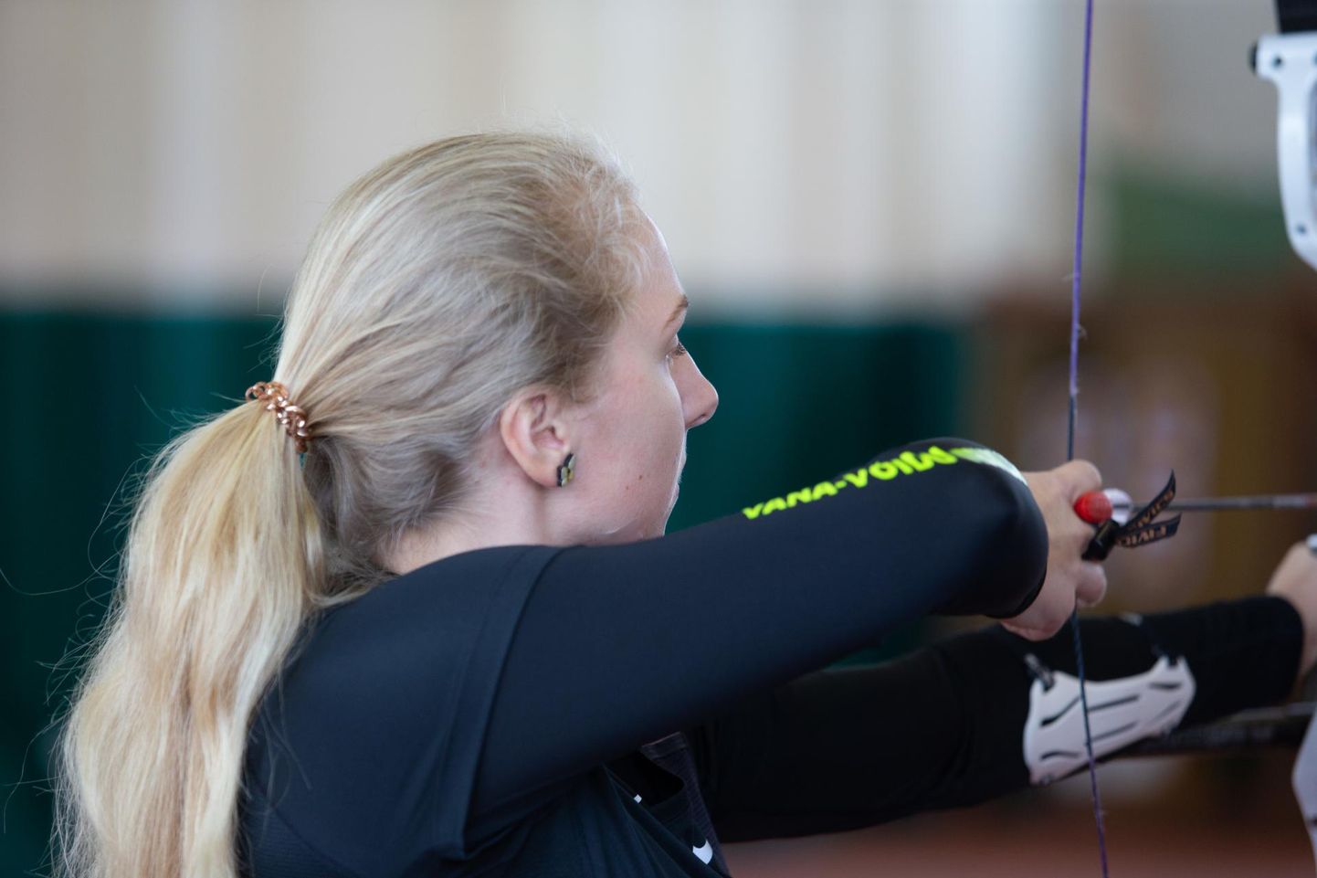 Laura Nurmsalu võitis möödunud nädalavahetusel Jõgisoo vibustaadionil peetud Eesti olüpiaringi harjutuse meistrivõistlustel sportvibu klassis esikoha. Samuti kuulus ta esikohaväärilise sportvibunaiskonna koosseisu.