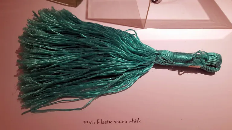 Plastikust saunaviht aastast 1991