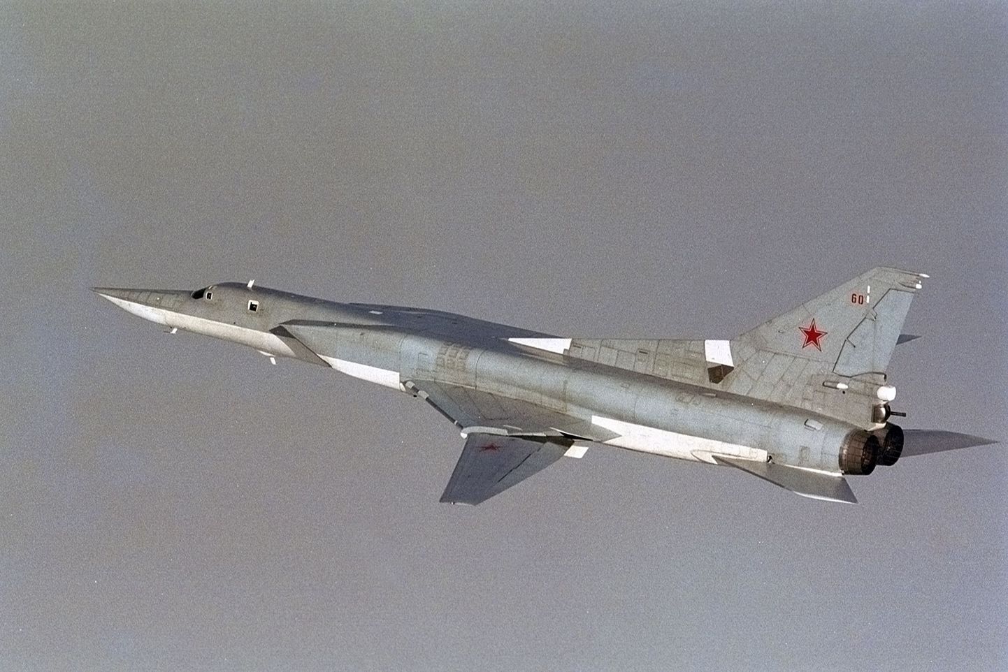 Vene õhujõudude pommitaja Tu-22M.