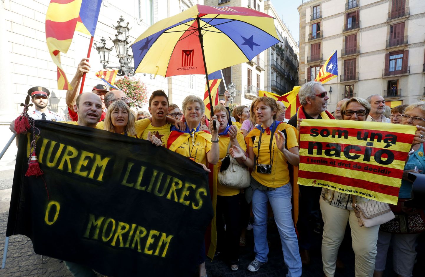 Kataloonia iseseisvuse toetajad