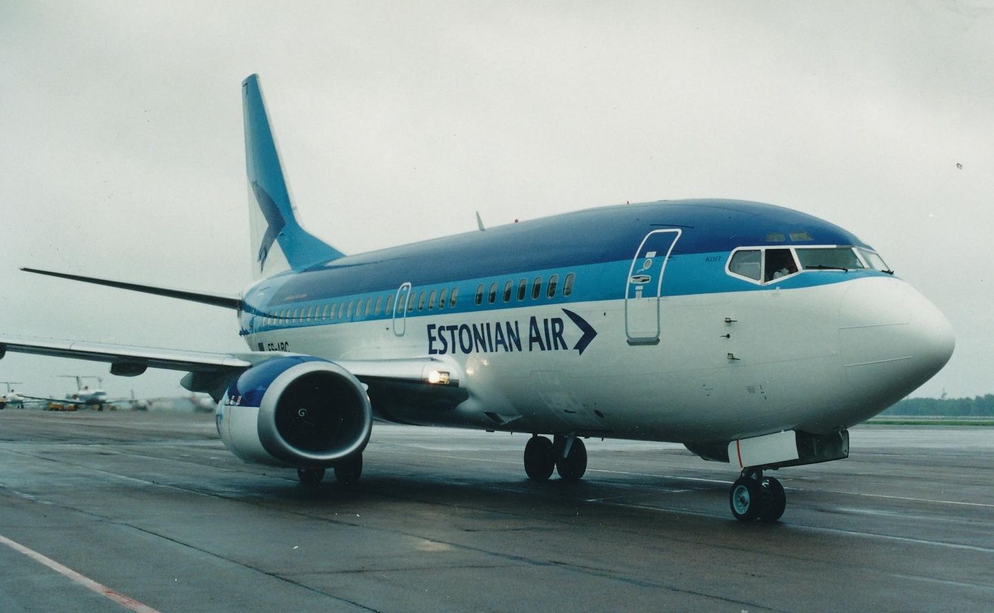 Estonian Airi esimene eritellimusel ehitatud Boeing 737-500, mis sai nimeks Koit.