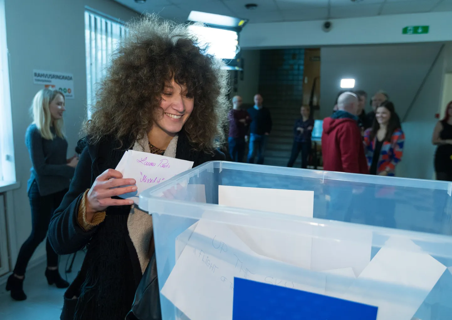 Eesti Laul, viimase hetke lugude esitajad telemajas. Laura Prits