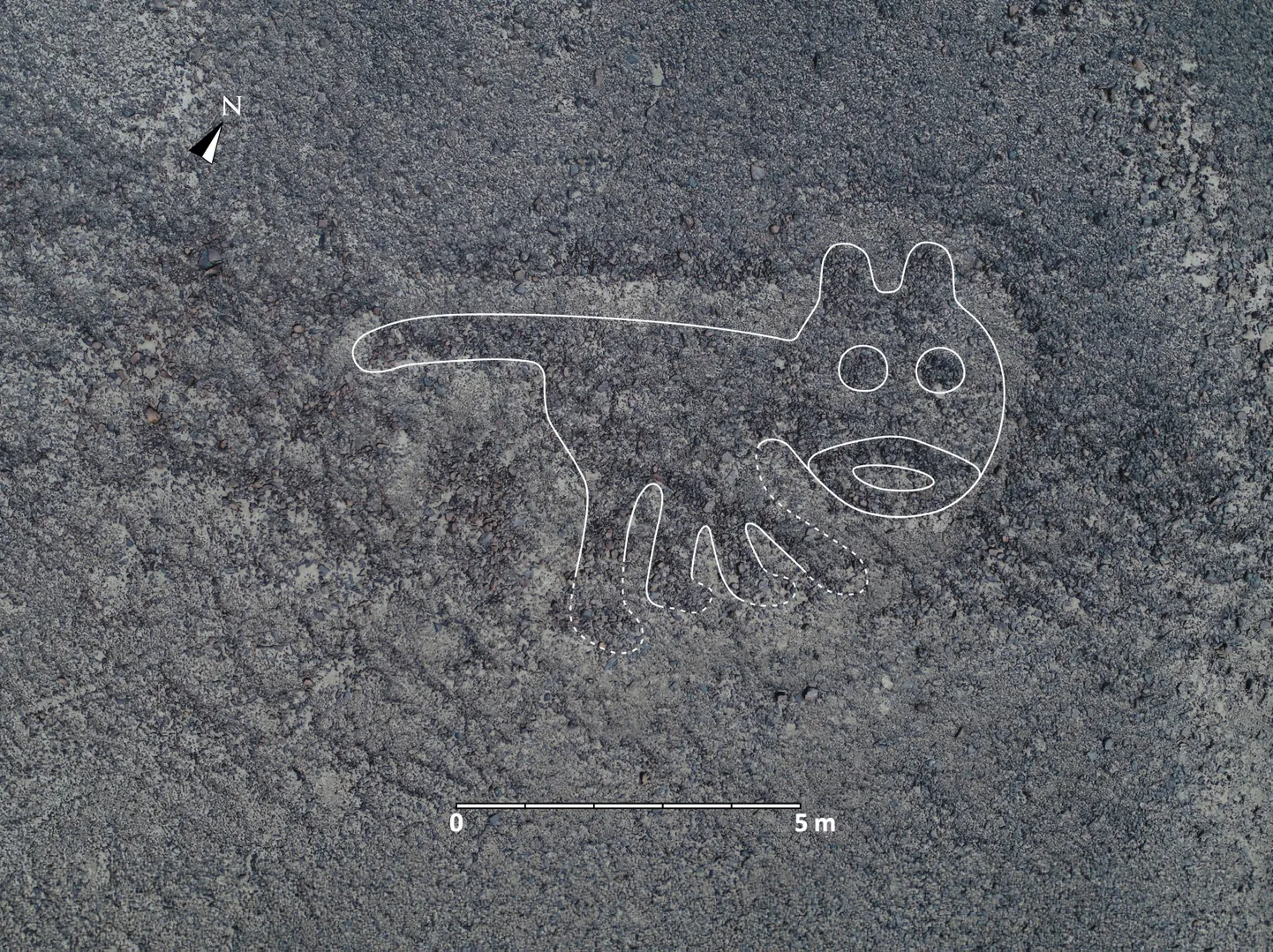Jaapani ja Peruu arheoloogid leidsid Peruu Nazca kõrbest veel 168 geoglüüfi
