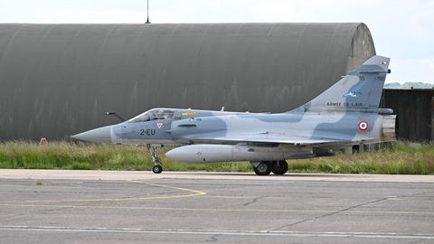 Ukraina zaudējusi iznīcinātāju "Mirage 2000"