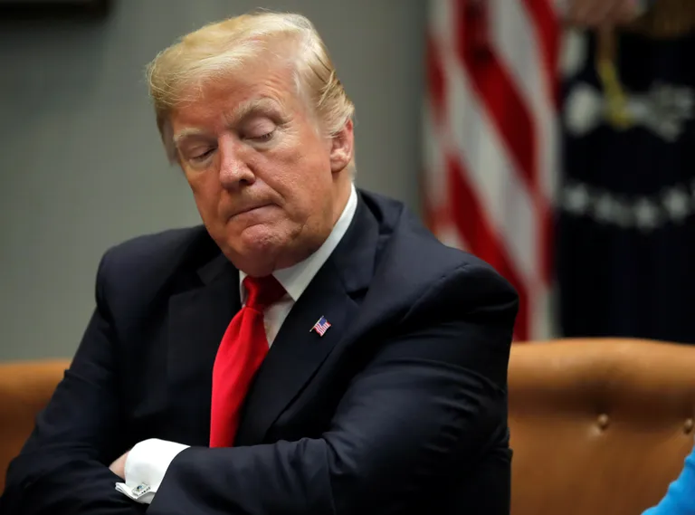 USA president Donald Trump.