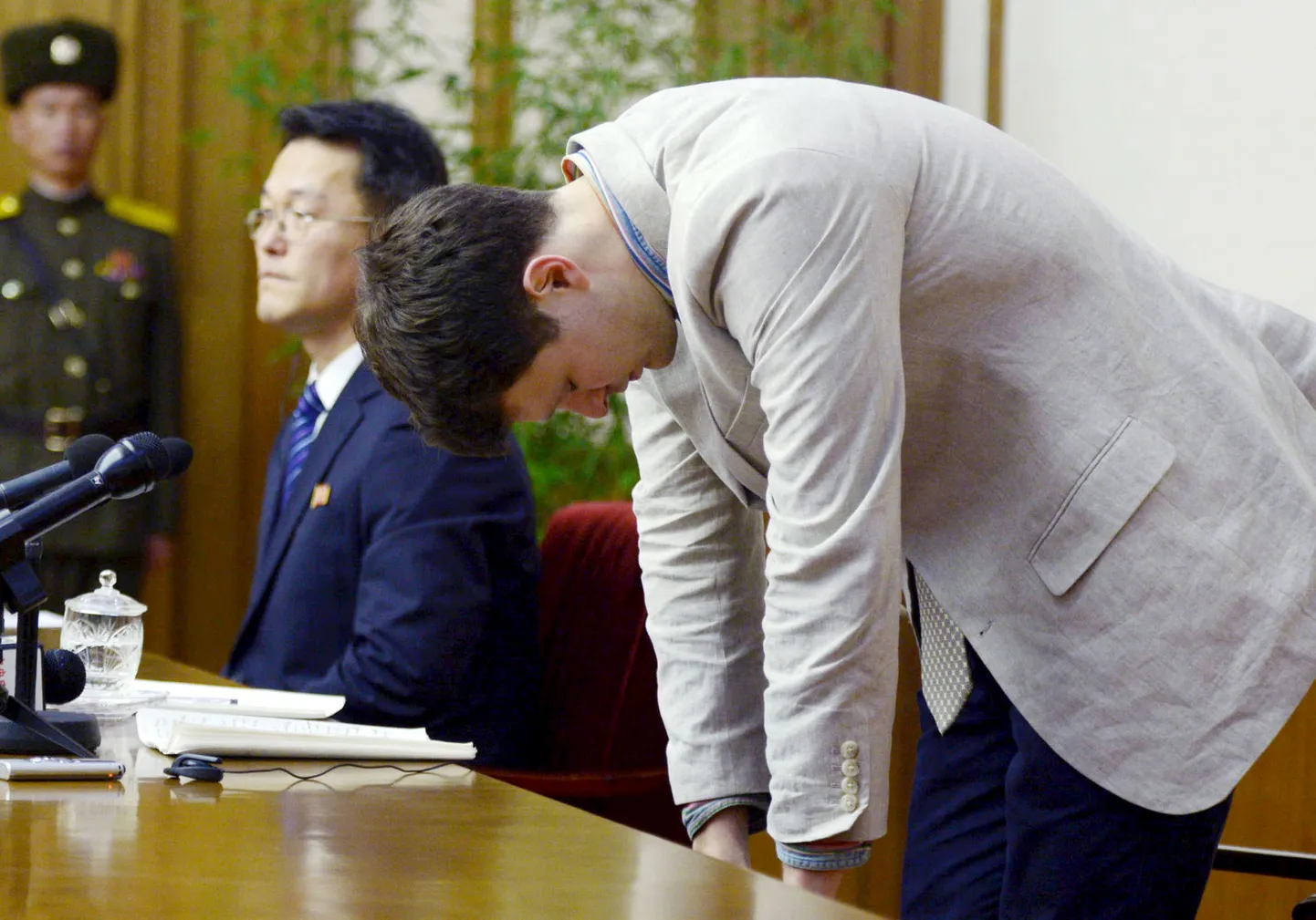 Otto Frederick Warmbier vahistati Põhja-Koreas möödunud aasta jaanuaris.