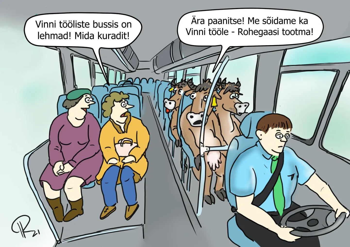 Nädala karikatuur.