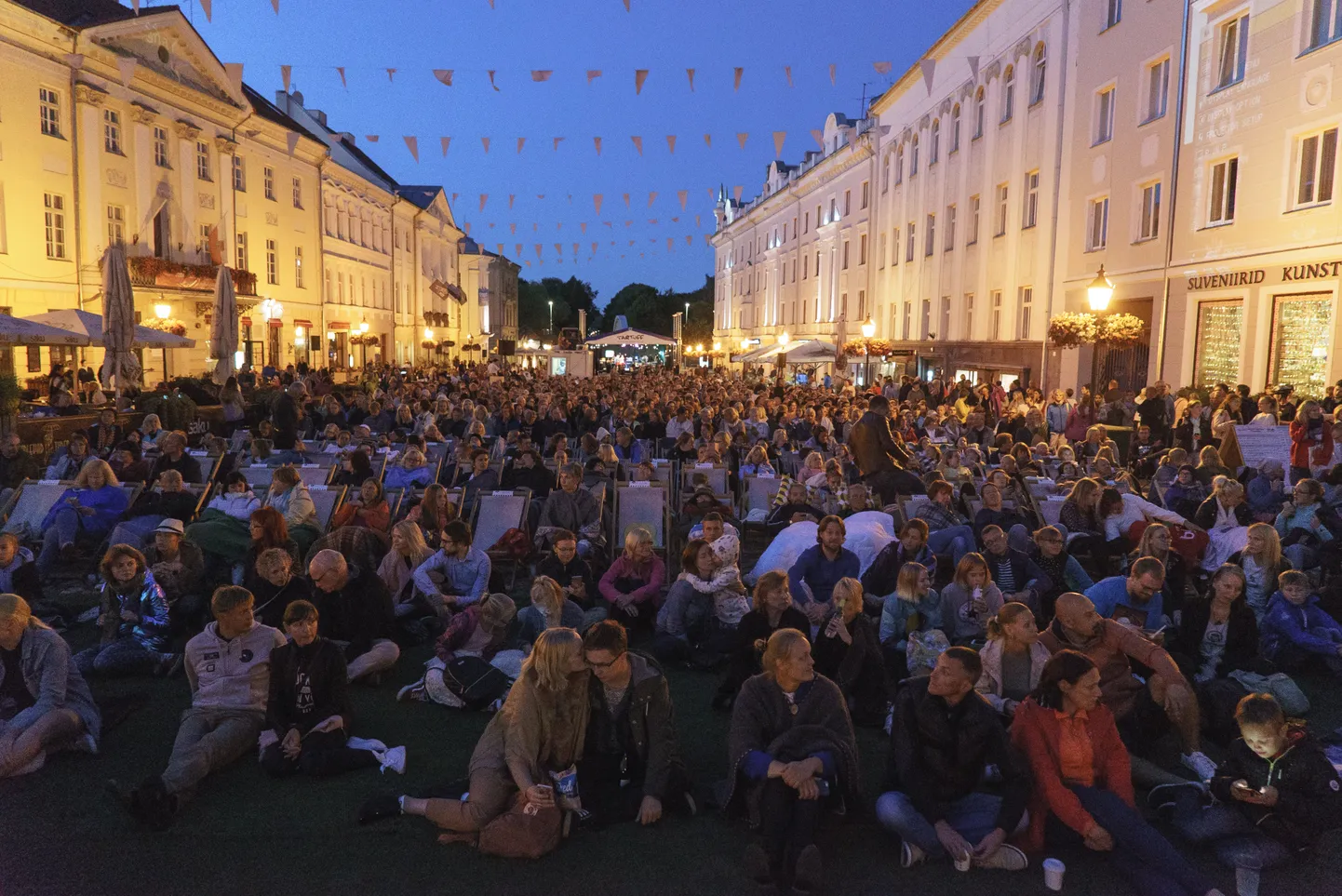 Tartuff tõi möödunud aastal Raekoja platsile tuhandeid filmihuvilisi.