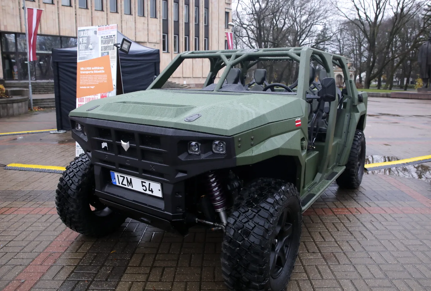 NBS iegādāsies vairāk nekā 30 Latvijā ražotos militāros apvidus ...