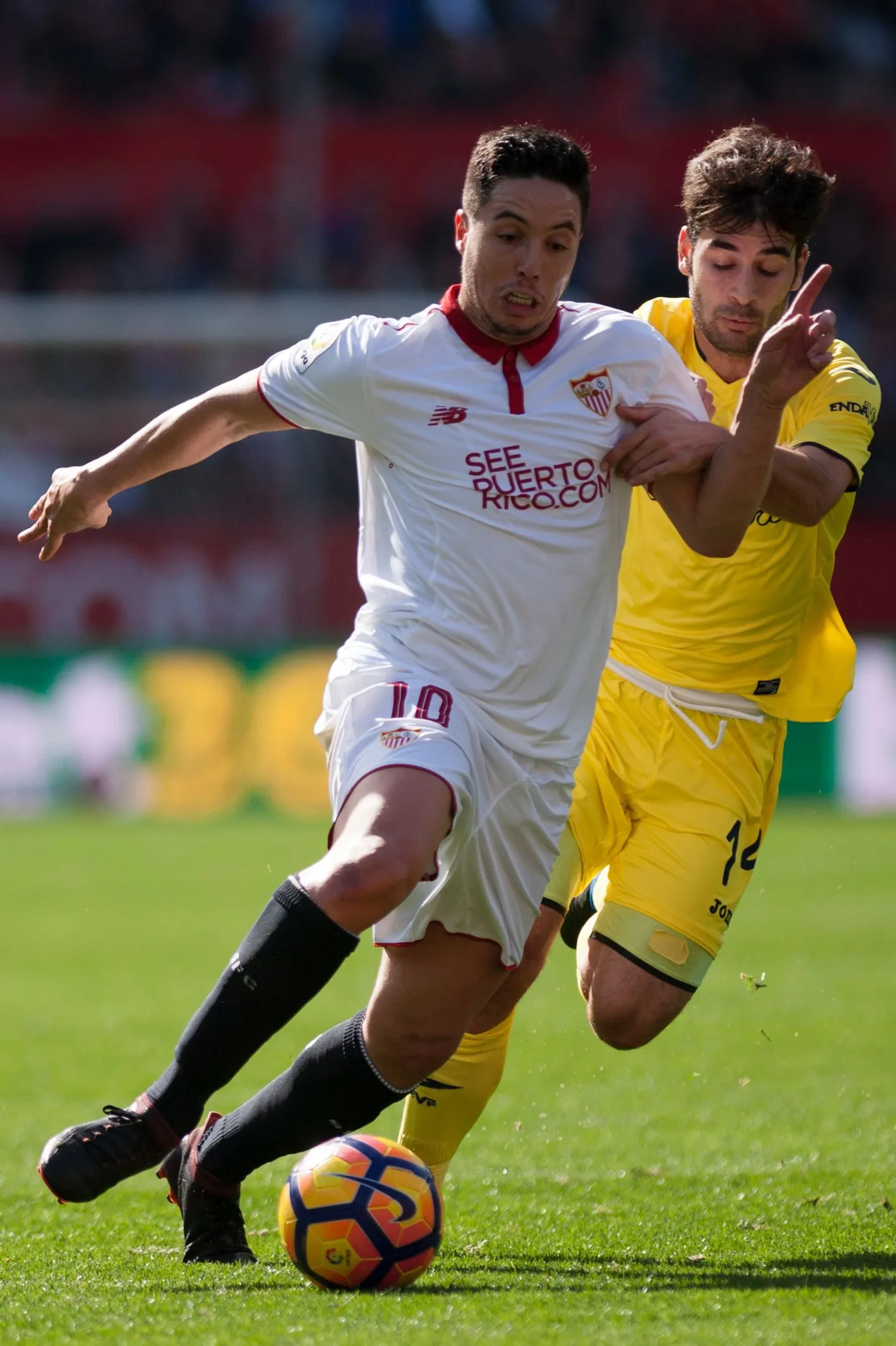 Samir Nasri (vasakul).