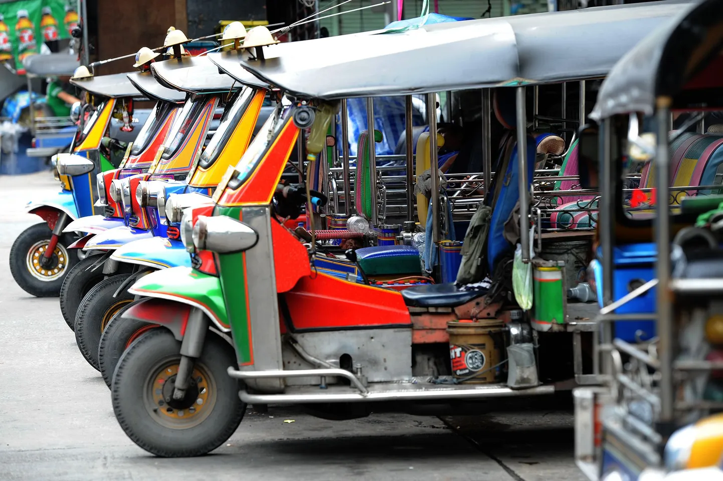 Tuk-tukid. Pilt on illustratiivne.