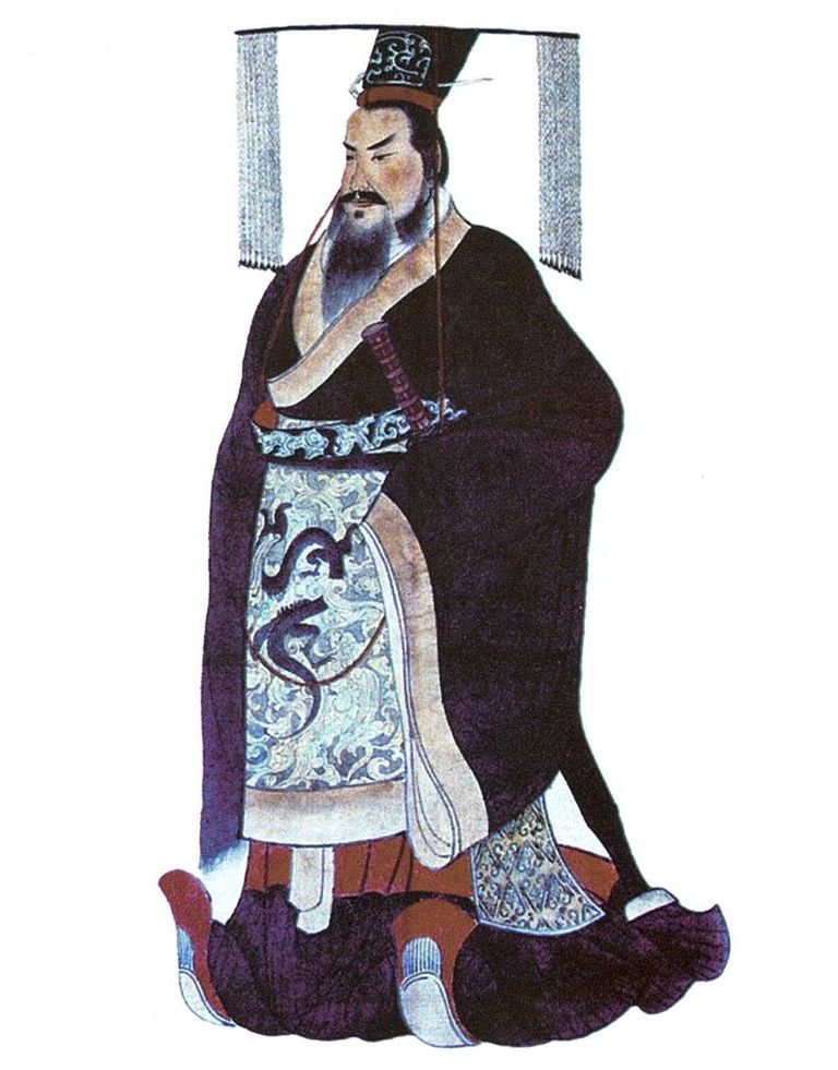 Hiina esimene keiser Qin Shi Huangdi (eluaeg umbes 260 – 10. september 210 eKr)