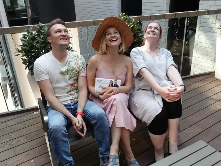 Lauri Hermann, Hanna-Liina Võsa ja Tiiu Sommer