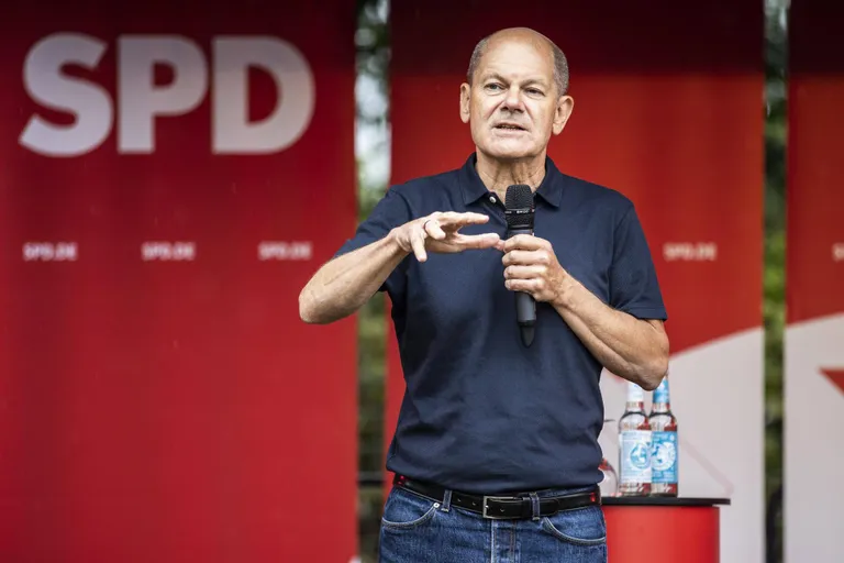 Olaf Scholz.