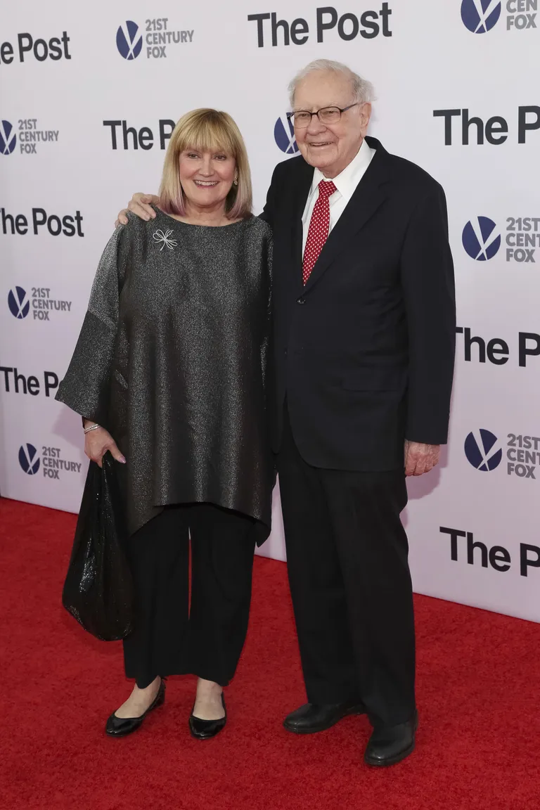 Susan Buffett ja Warren Buffett.