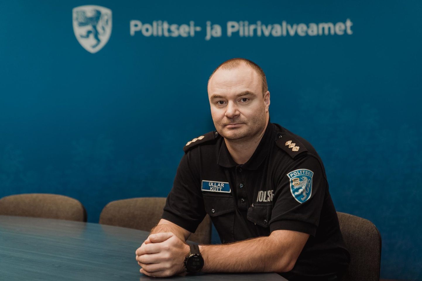 Pärnu politseijaoskonna juht Üllar Kütt.