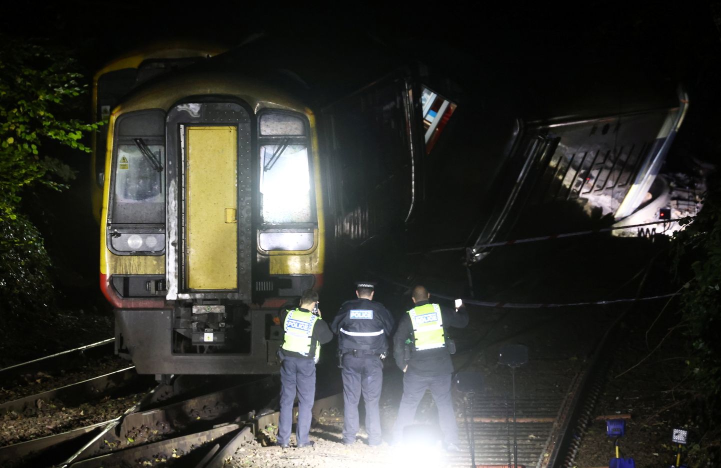 Suurbritannias Salisbury lähedal leidis 31. oktoobril aset kahe rongi kokkupõrge
