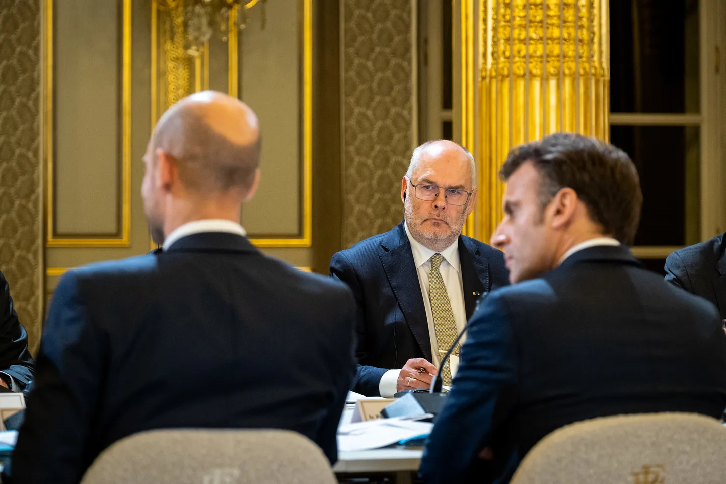 President Alar Karis Pariisi rahufoorumi üritusel.