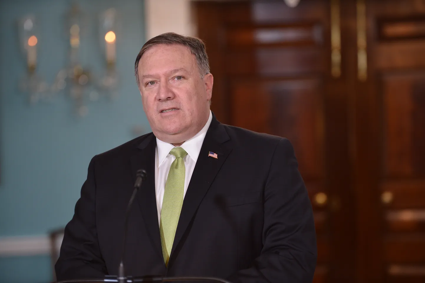 Ameerika Ühendriikide välisminister Mike Pompeo.