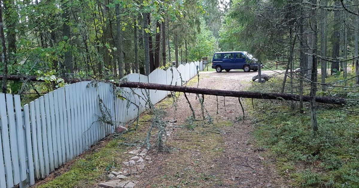 Post sai tormi abiga kõvemini maa sisse
